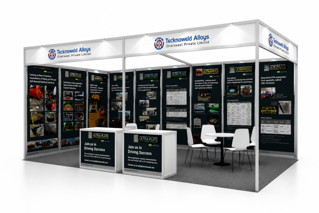 MINExpo 2024 10x20 Booth for Tecknoweld in Las Vegas