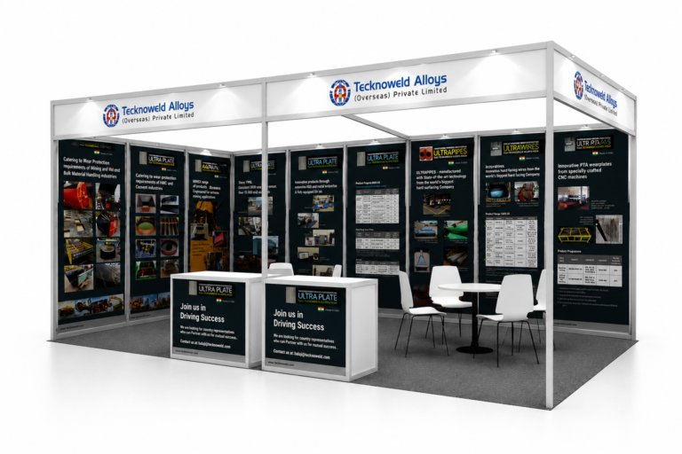 MINExpo 2024 10×20 Booth for Tecknoweld in Las Vegas