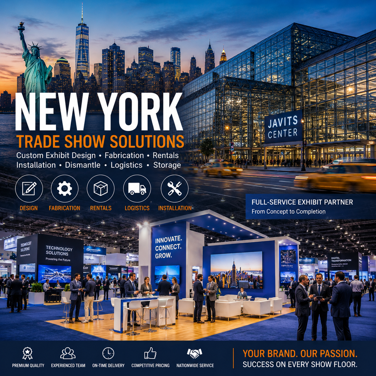 Trade Show Booth Design & Exhibit Builder in New York, New York
