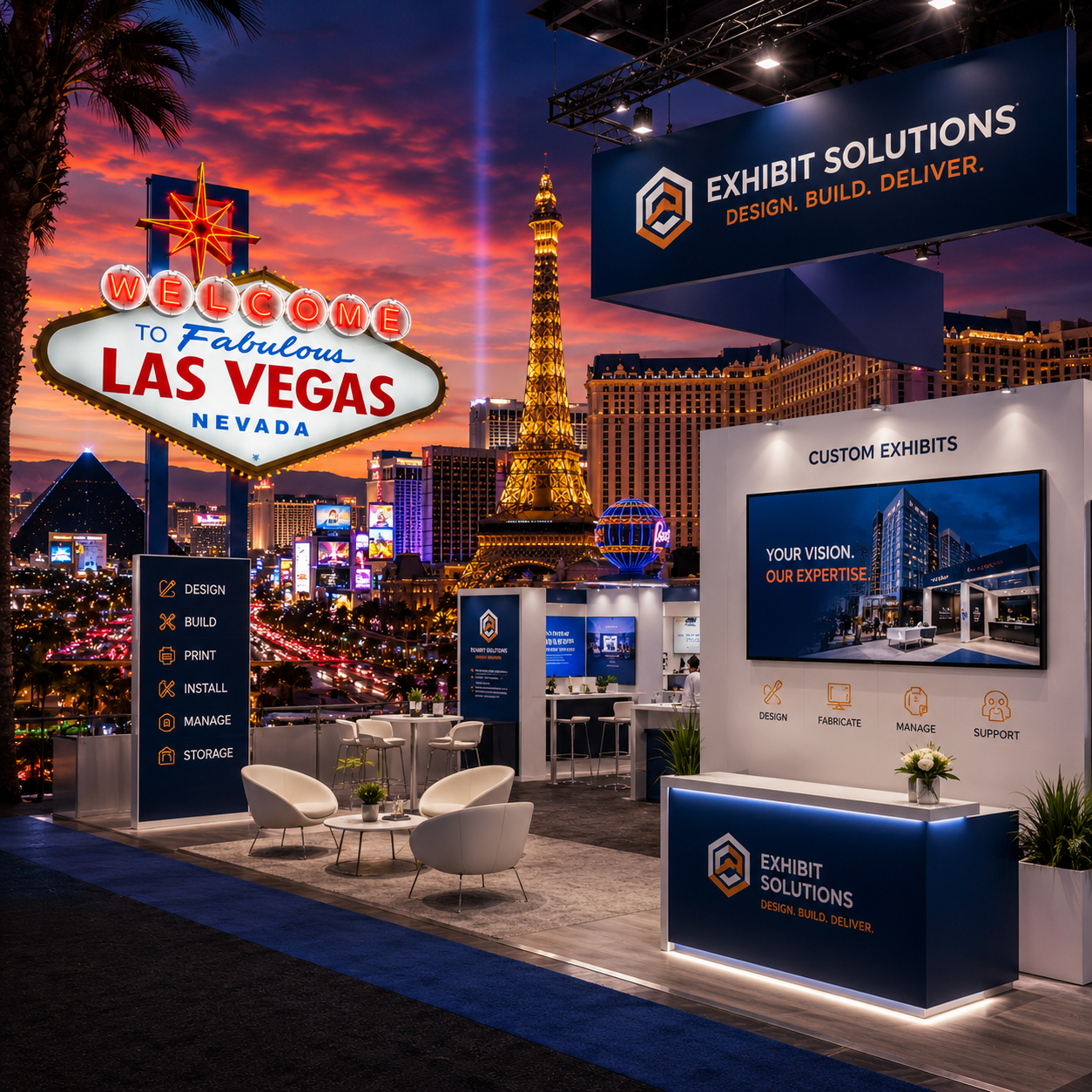 Trade Show Booth Design & Exhibit Builder in Las Vegas, Nevada