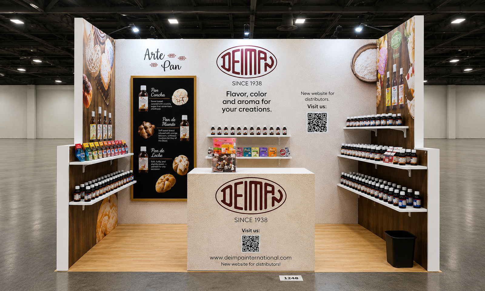 IBIE 2025 10x10 Booth for Deiman in Las Vegas