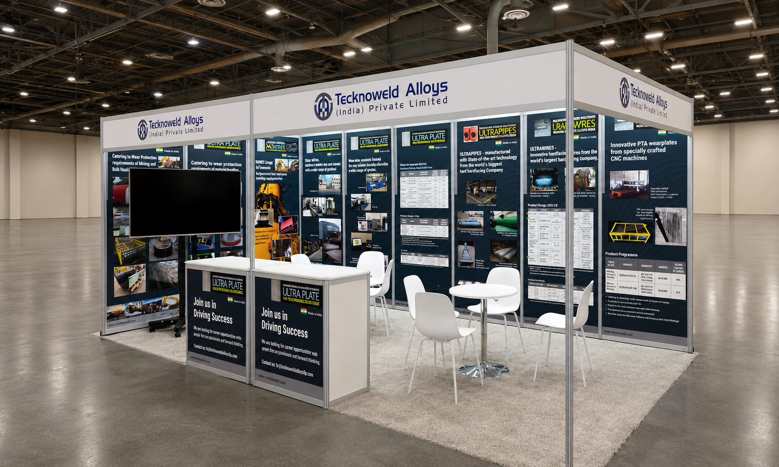 MINExpo 2024 10x20 Booth for Tecknoweld in Las Vegas