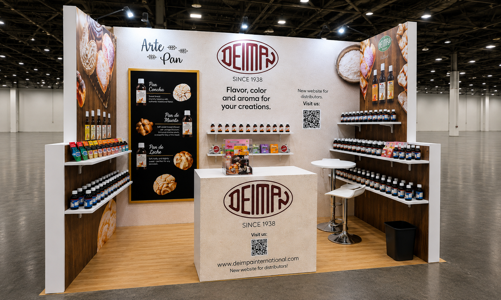 IBIE 2025 10x10 Booth for Deiman in Las Vegas