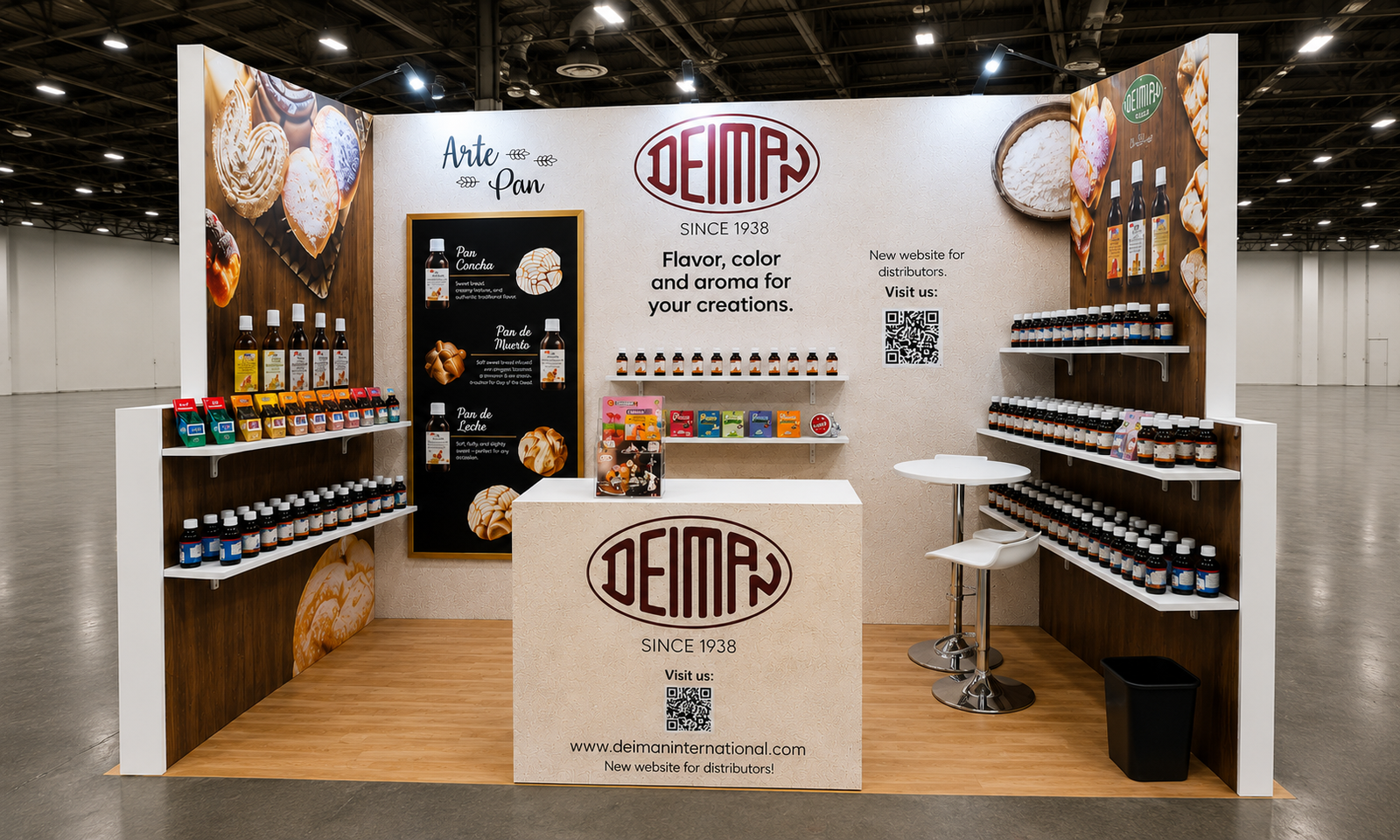 IBIE 2025 10x10 Booth for Deiman in Las Vegas