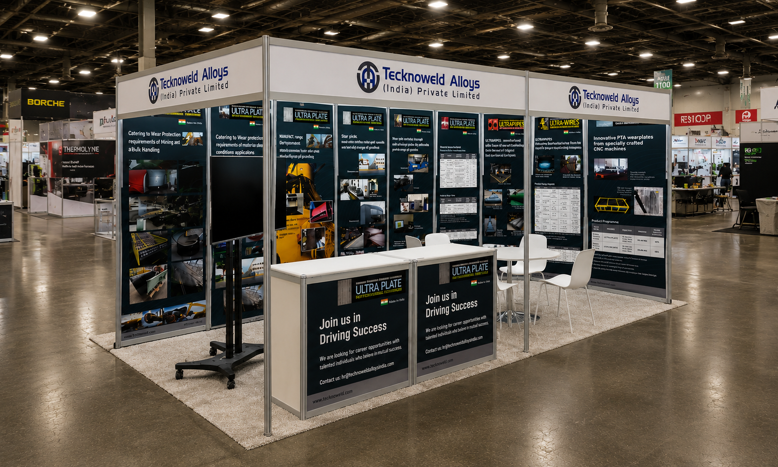 MINExpo 2024 10x20 Booth for Tecknoweld in Las Vegas