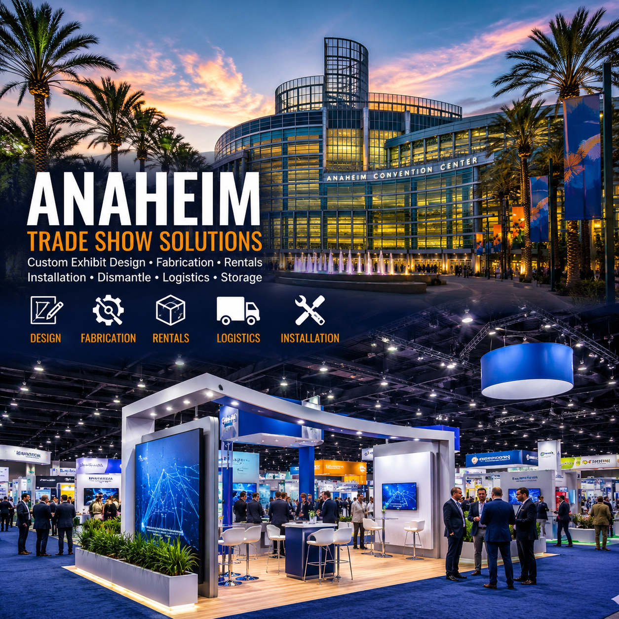 Trade Show Booth Design & Exhibit Builder in Anaheim, California