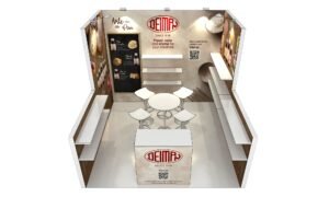 IBIE 2025 10x10 Booth for Deiman in Las Vegas