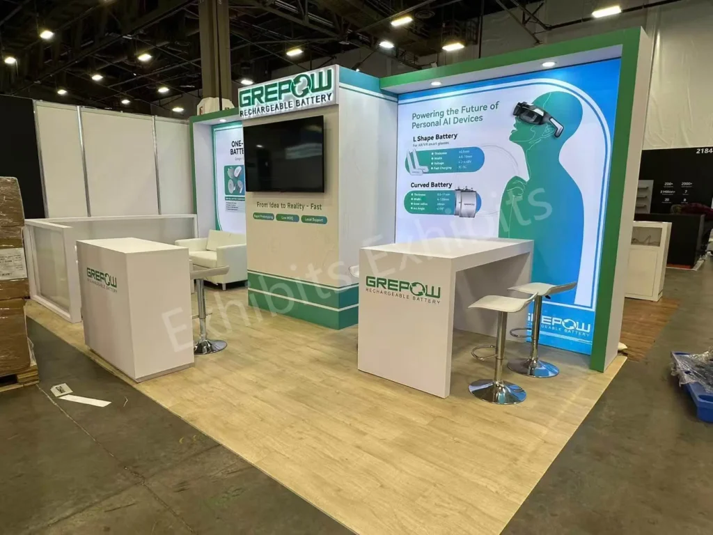 GREPOW 10×20 CES 2026 Booth in Las Vegas