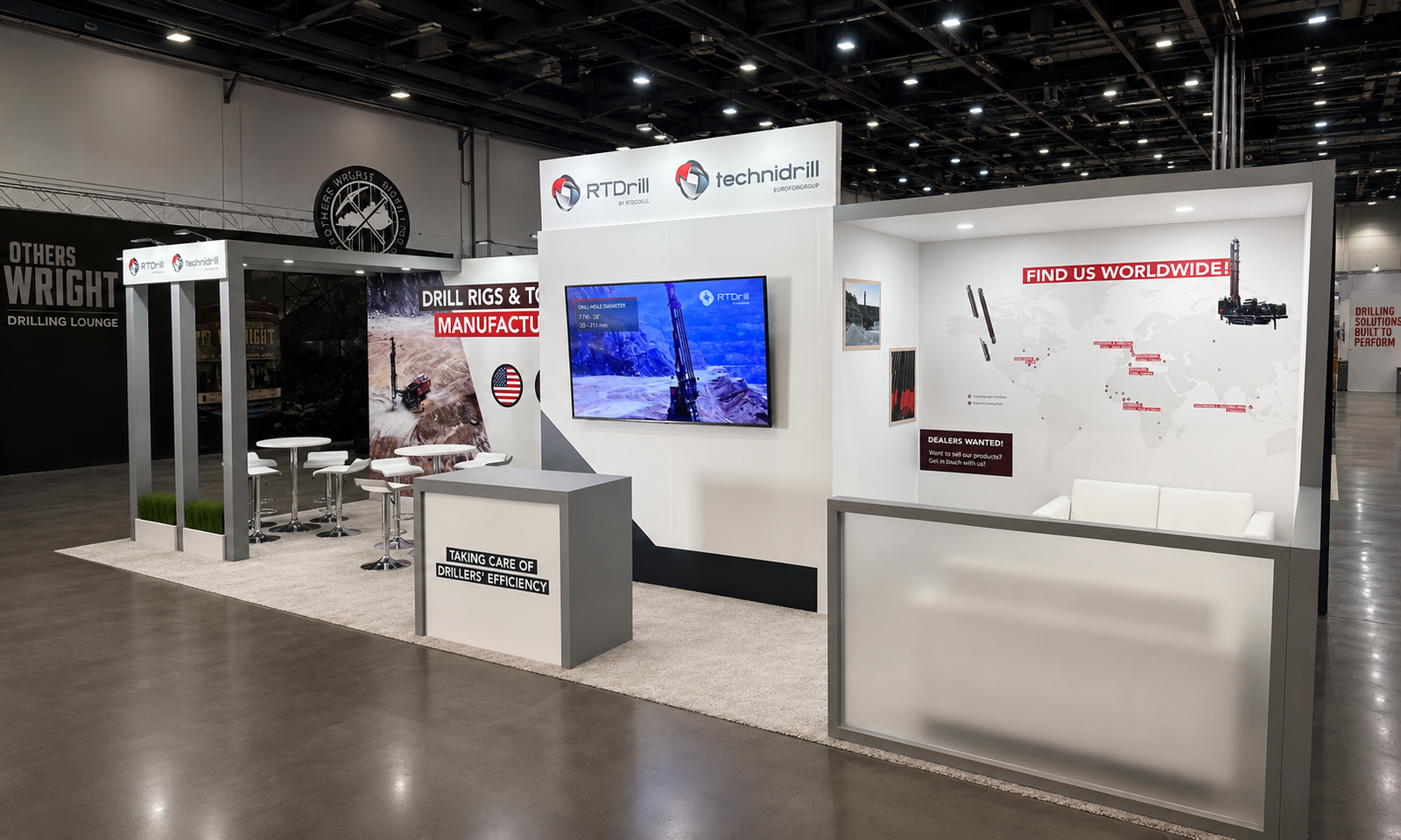 MINExpo 2024 10x30 Booth for RTDrill in Las Vegas