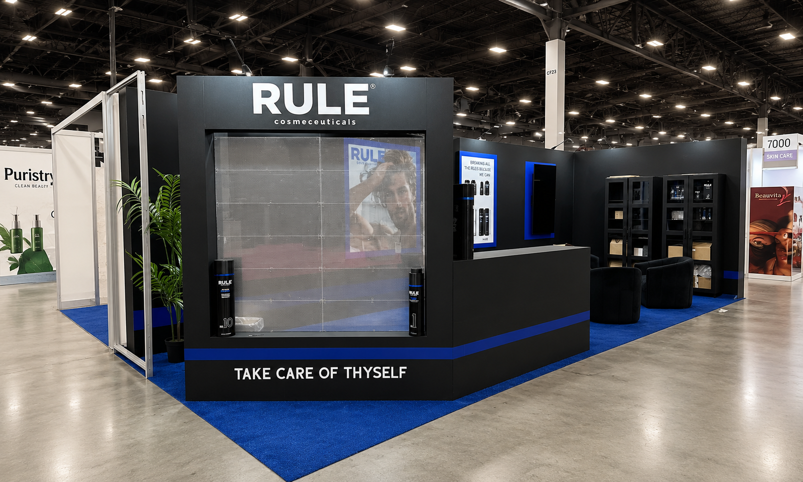 Cosmoprof 2024 10x20 Booth for RULE in Las Vegas