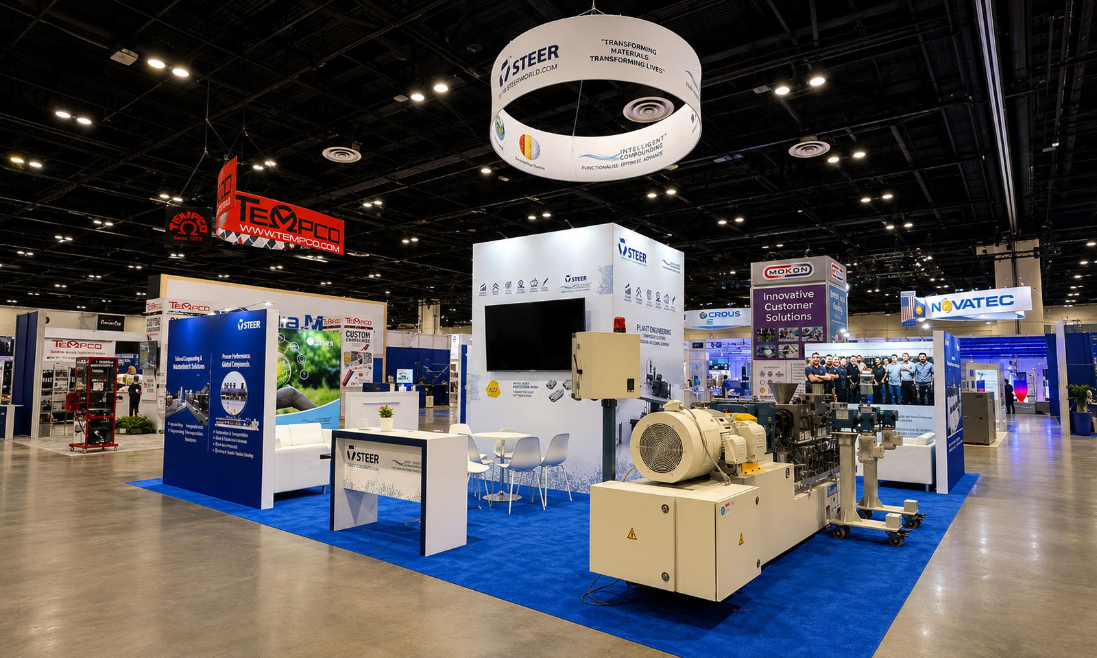 NPE 2024 30x30 Booth for STEER in Orlando