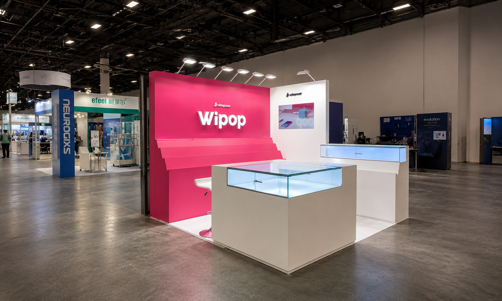 CES 2020 10x10 Booth for WIPOP in Las Vegas