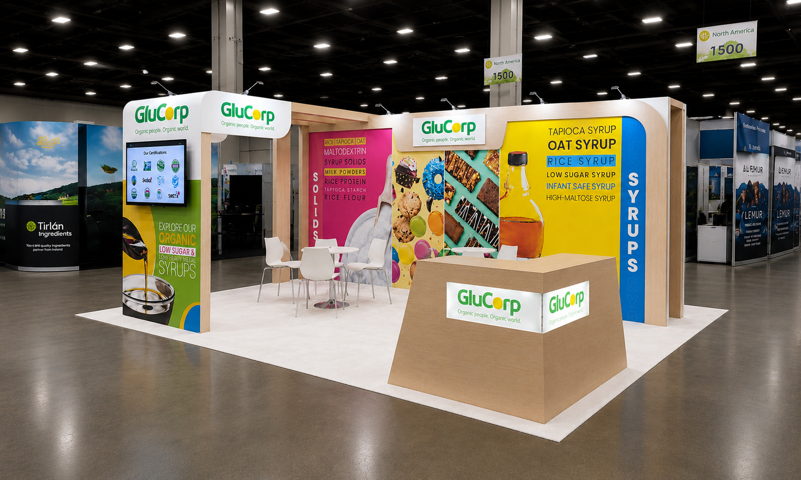 SSW 2024 10x20 Booth for Glucorp in Las Vegas