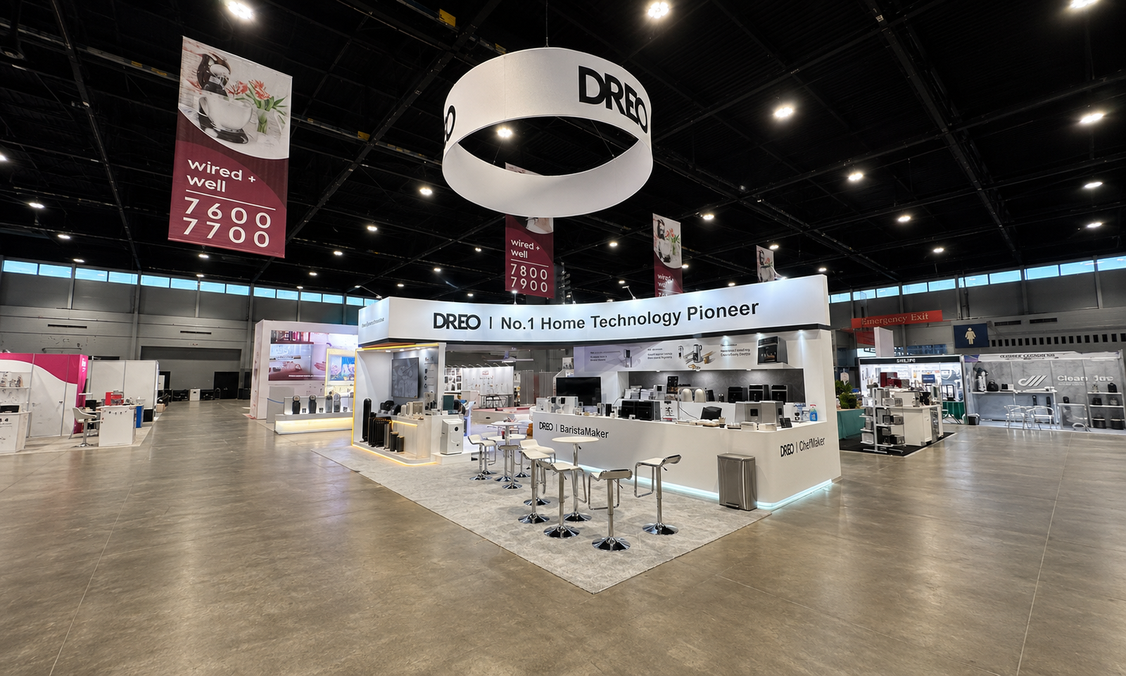 IHS 2025 20x30 Booth for DREO in Chicago