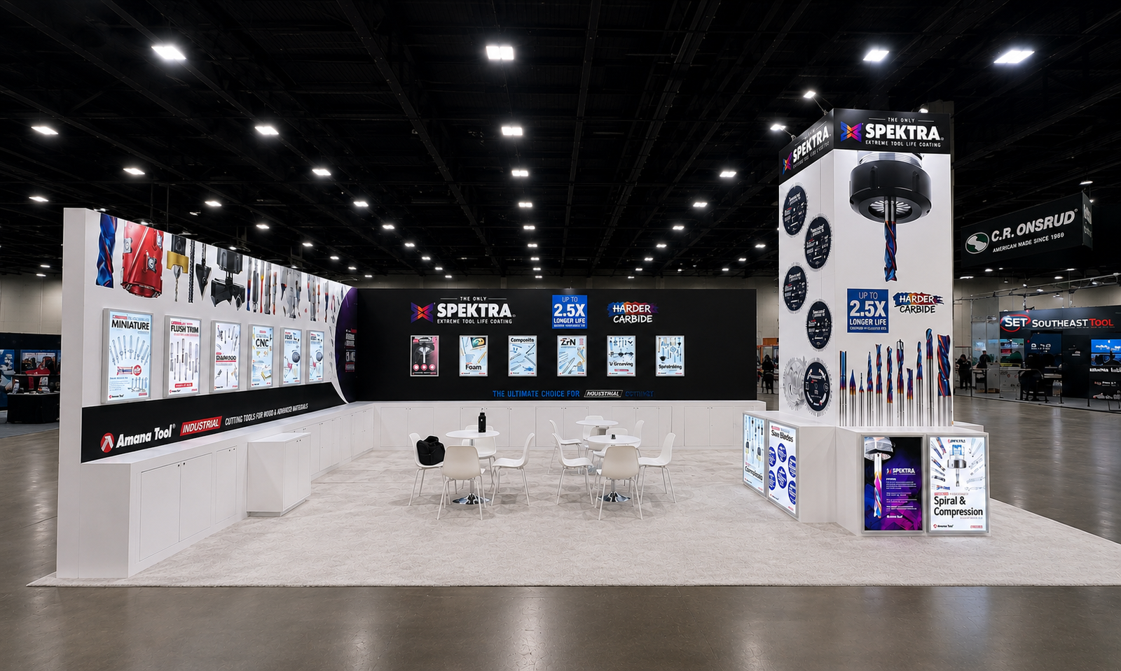IWF 2024 20x30 Booth for Amana in Atlanta