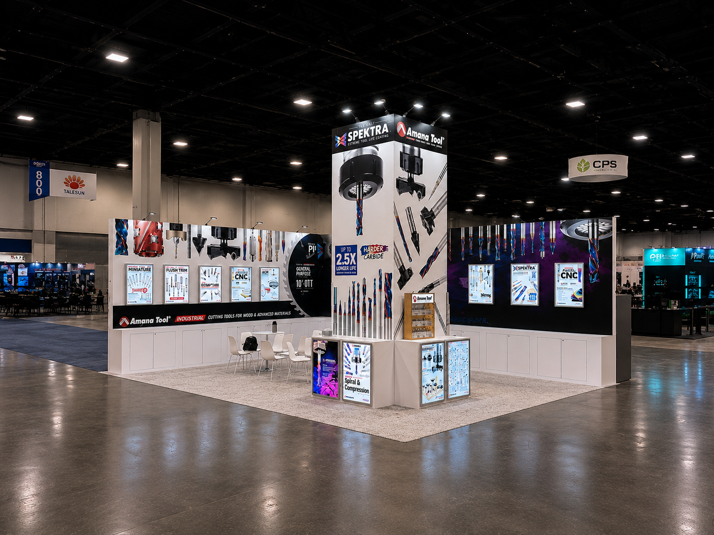 IWF 2024 20x30 Booth for Amana in Atlanta