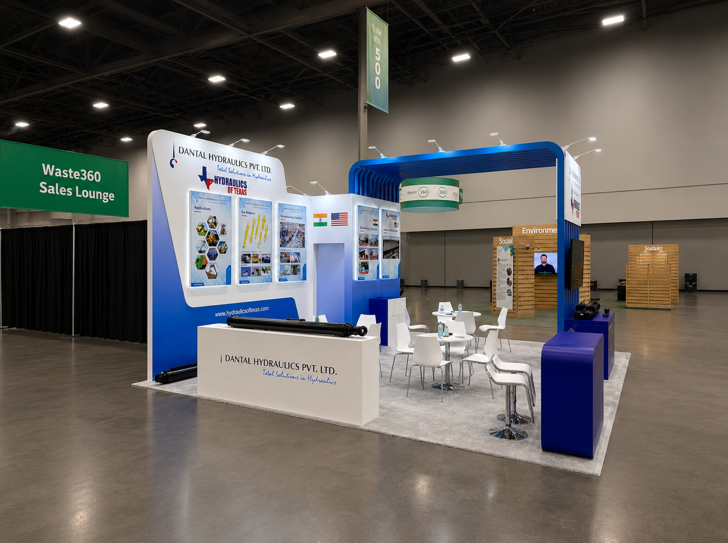 Waste Expo 2025 20x20 Booth for Dantal in Las Vegas