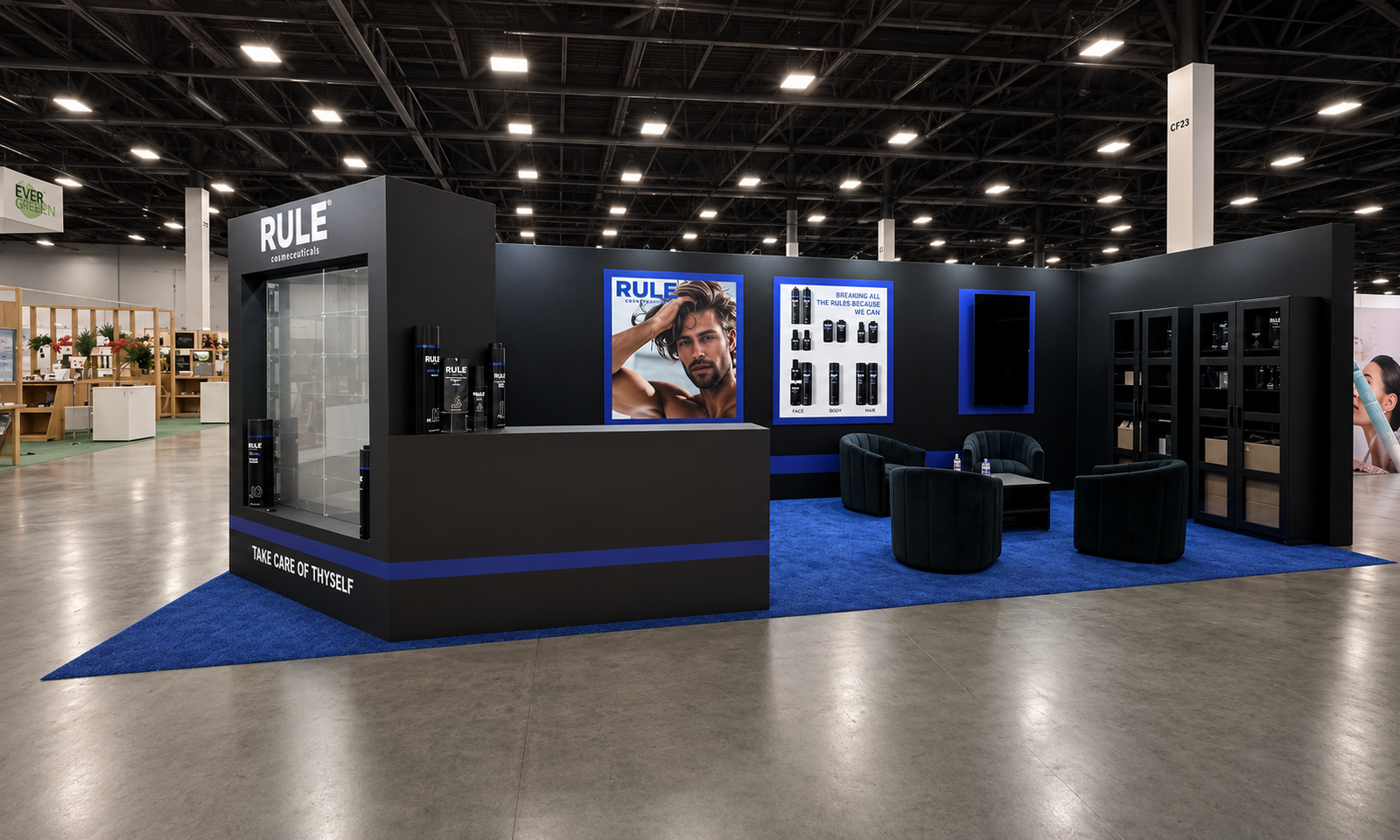 Cosmoprof 2024 10x20 Booth for RULE in Las Vegas