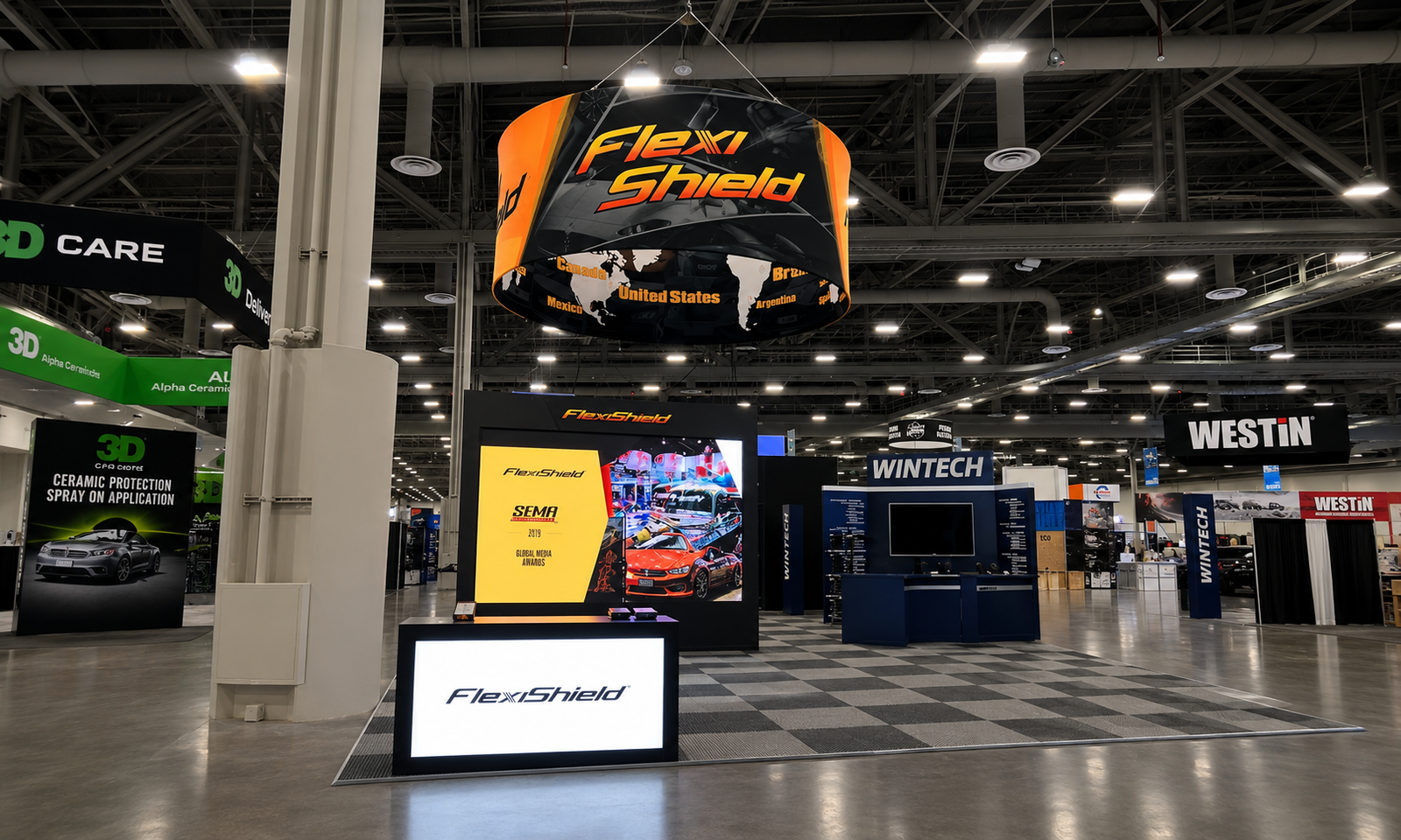 SEMA 2022 20x70 Booth for LUXO in Las Vegas