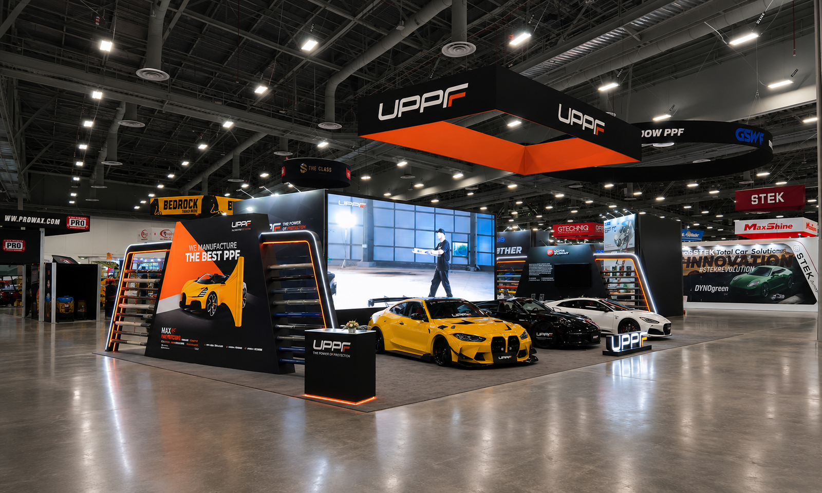 SEMA 2023 50x50 Booth for UPPF in Las Vegas