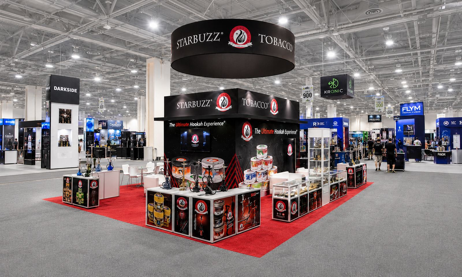 TPE 2024 20x40 Booth for Starbuzz in Las Vegas