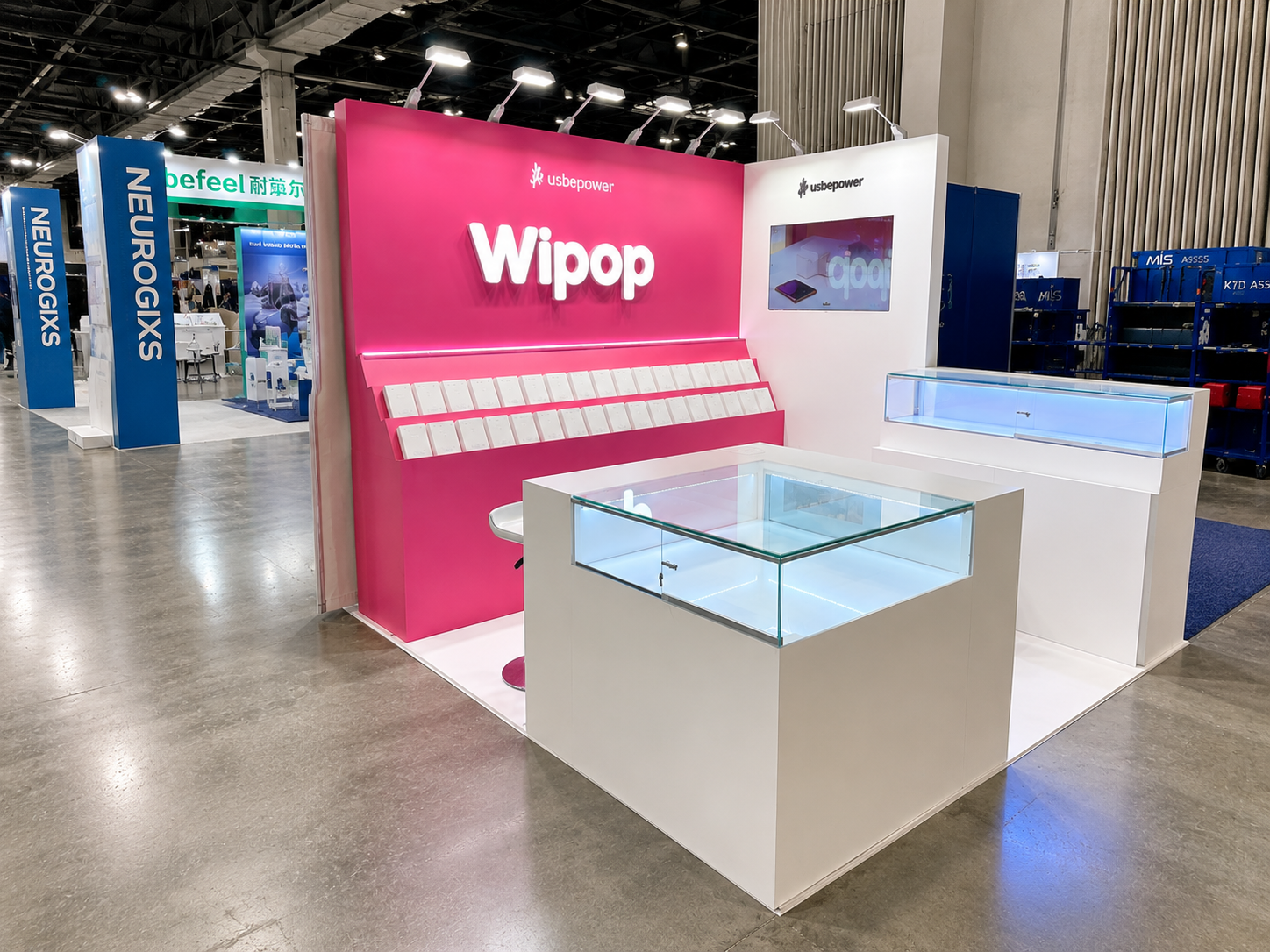 CES 2020 10x10 Booth for WIPOP in Las Vegas