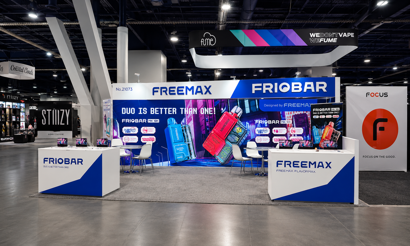 TPE 2024 10x20 Booth for Freemax in Las Vegas
