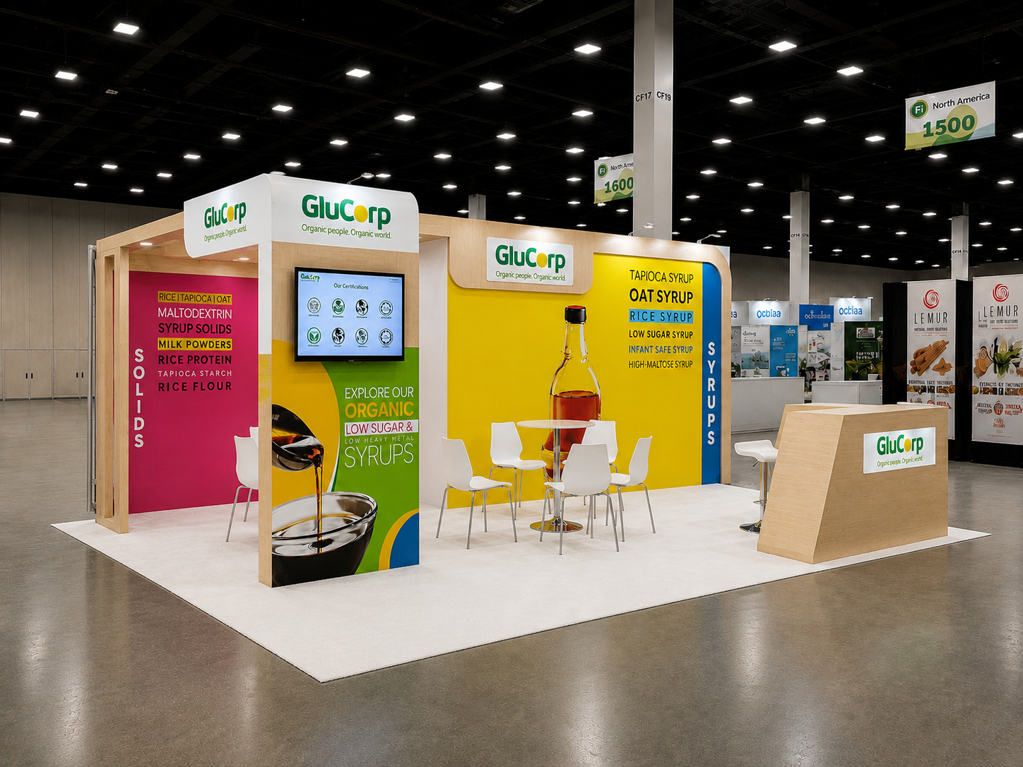 SSW 2024 10x20 Booth for Glucorp in Las Vegas