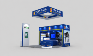 SEMA 2024 20x20 Booth for Top 1 Oil in Las Vegas