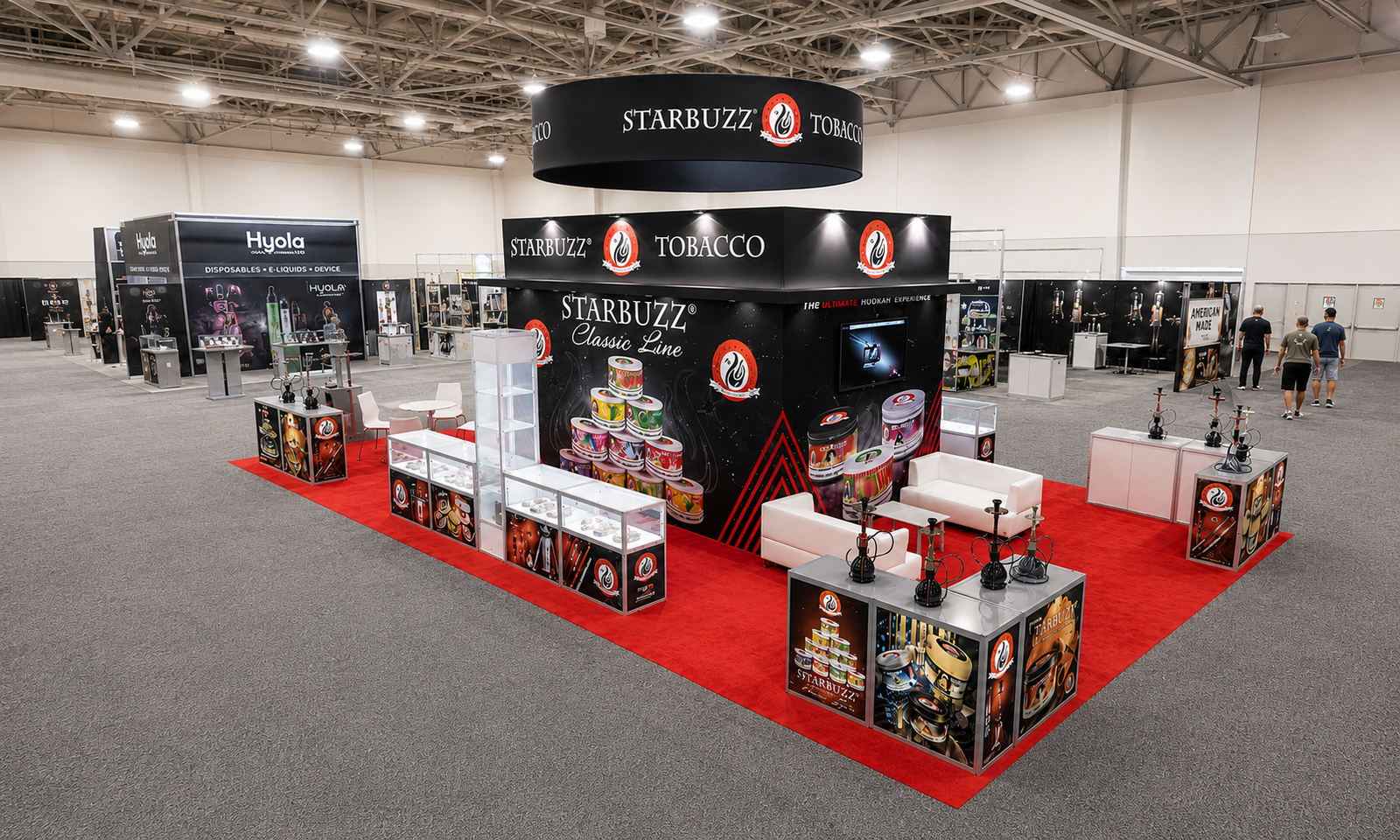 TPE 2024 20x40 Booth for Starbuzz in Las Vegas