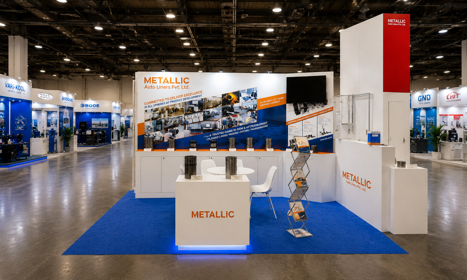 AAPEX 2023 10x10 Booth for Metalliic in Las Vegas