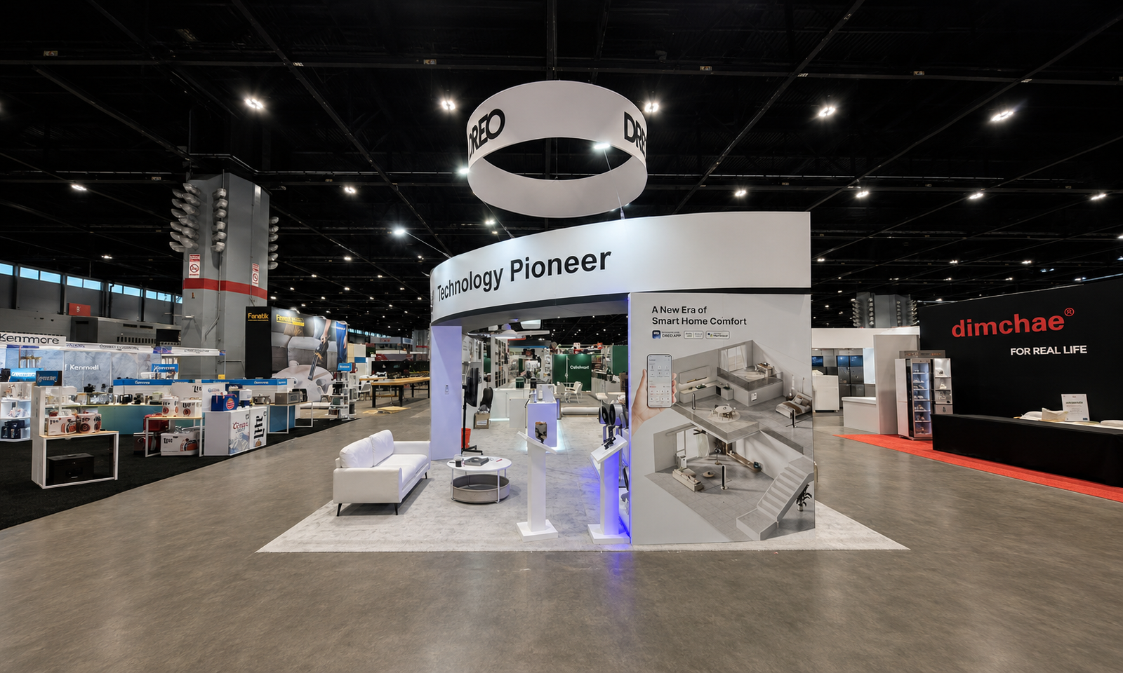 IHS 2025 20x30 Booth for DREO in Chicago
