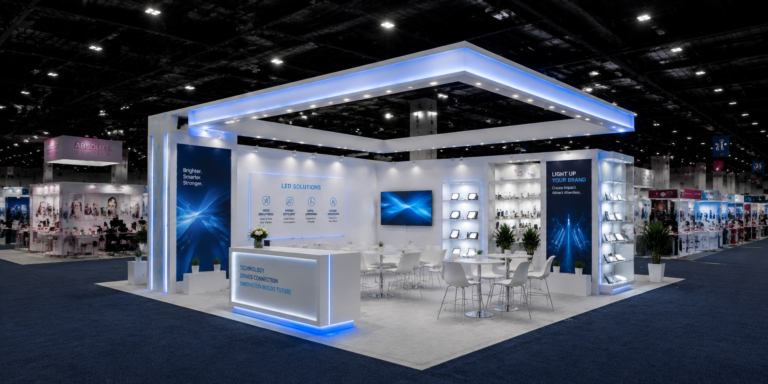 Choosing the Right LED Lighting for Trade Show Booths?