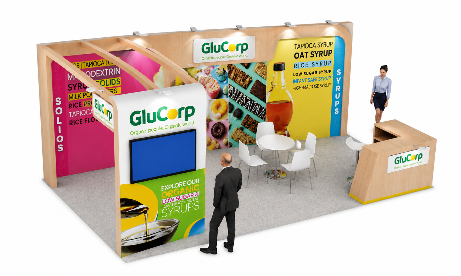 SSW 2024 10x20 Booth for Glucorp in Las Vegas