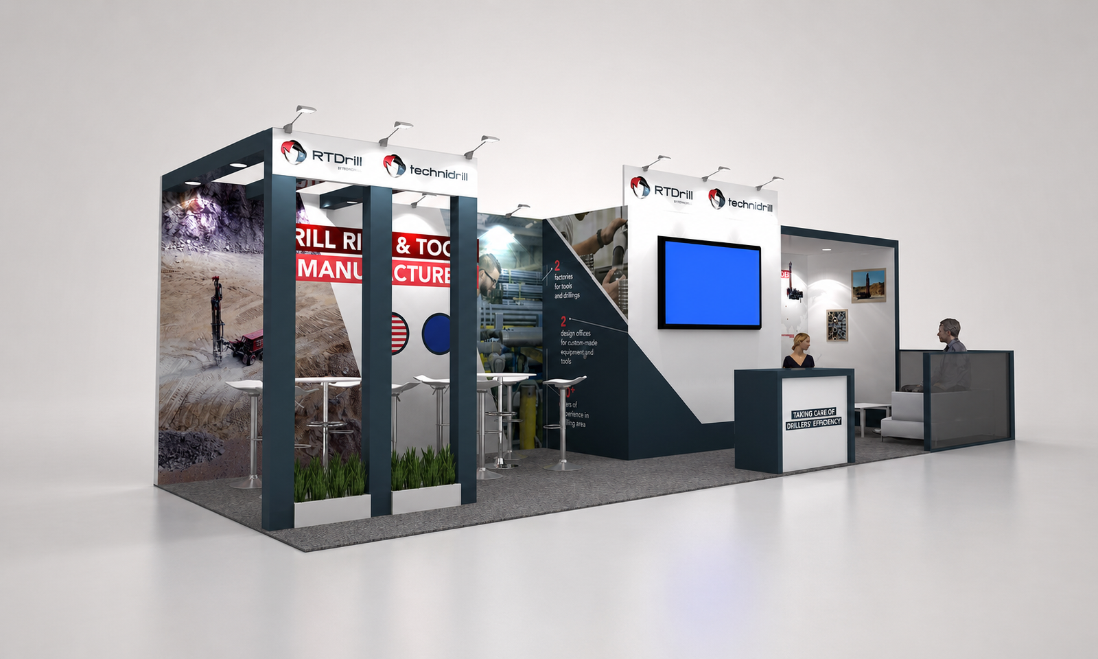 MINExpo 2024 10x30 Booth for RTDrill in Las Vegas