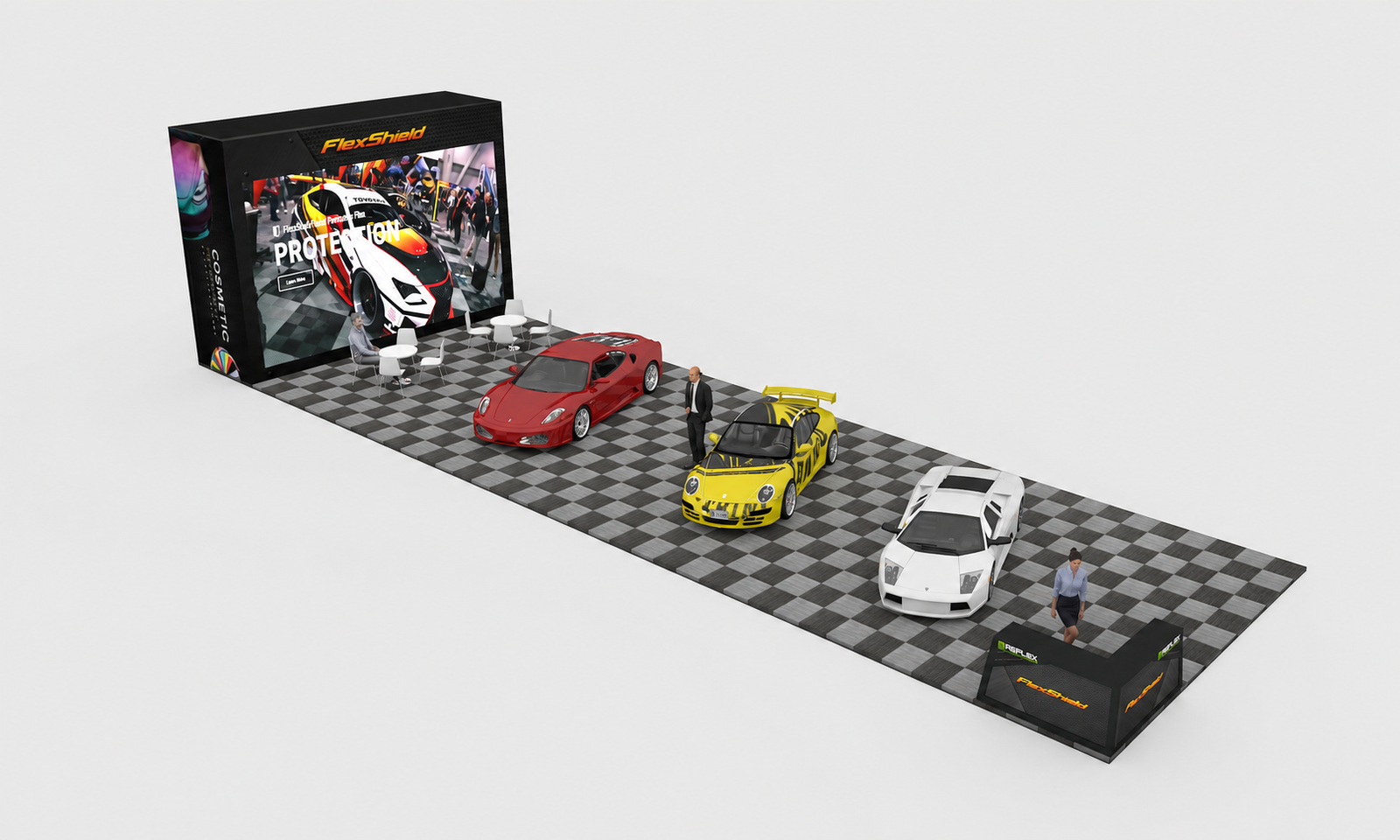 SEMA 2022 20x70 Booth for LUXO in Las Vegas