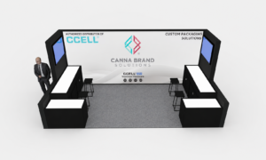 MJBizCon 2023 10x20 Booth for Canna Brand in Las Vegas