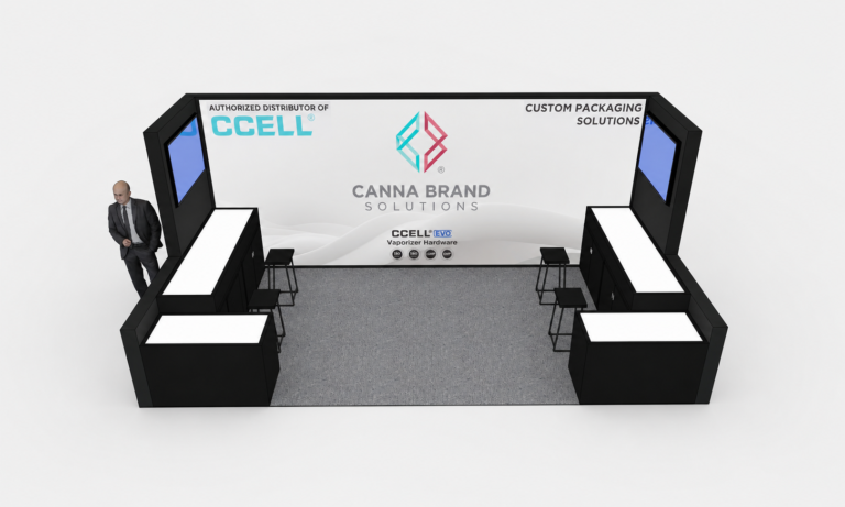 MJBizCon 2023 10x20 Booth for Canna Brand in Las Vegas