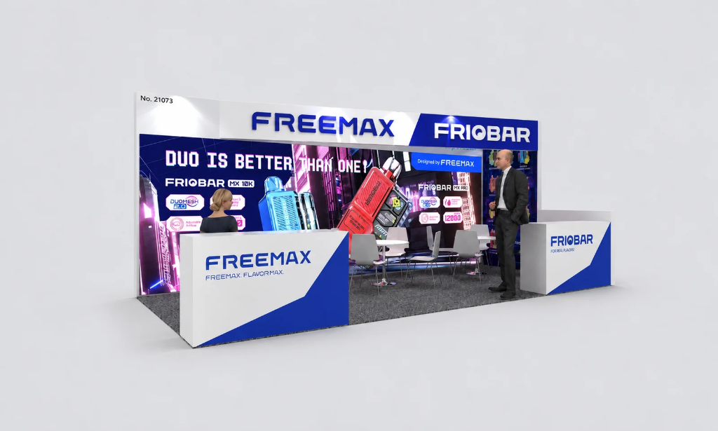 TPE 2024 10×20 Booth for Freemax in Las Vegas