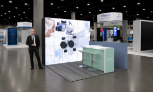 ASCRS 2025 10x10 Booth for VIA in Los Angeles