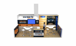 AAPEX 2024 10x20 Booth for Carparts in Las Vegas