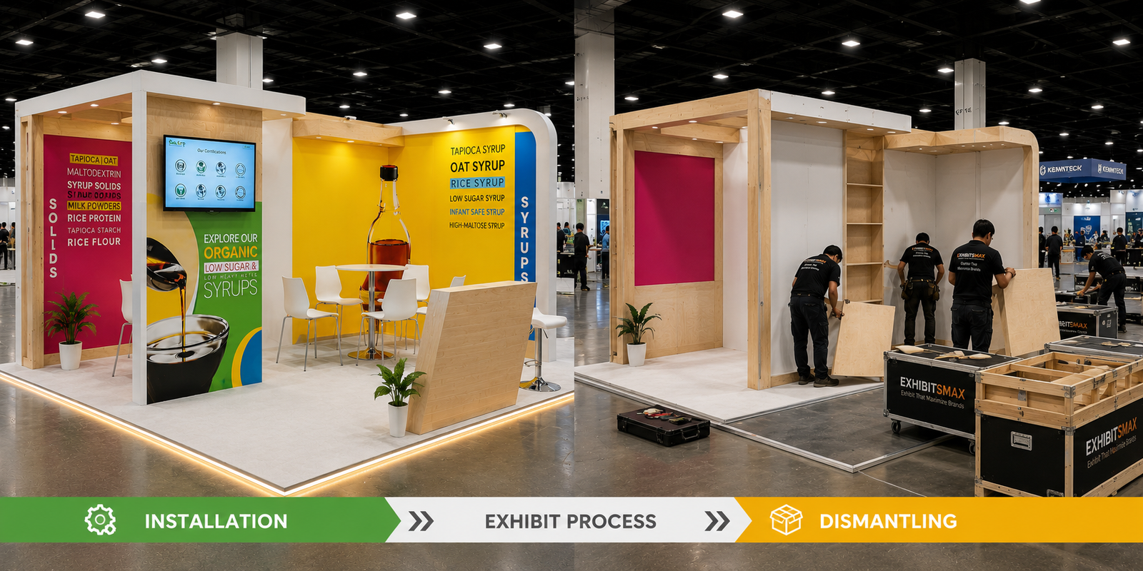 What Is Included in Trade Show Booth Installation and Dismantling?