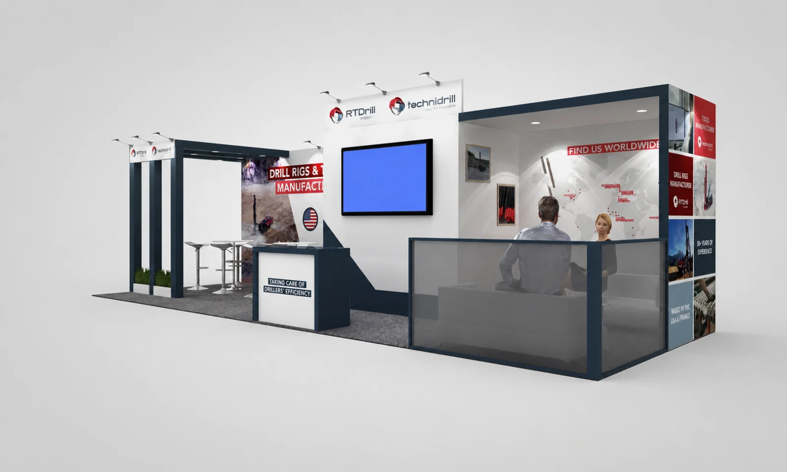 MINExpo 2024 10x30 Booth for RTDrill in Las Vegas