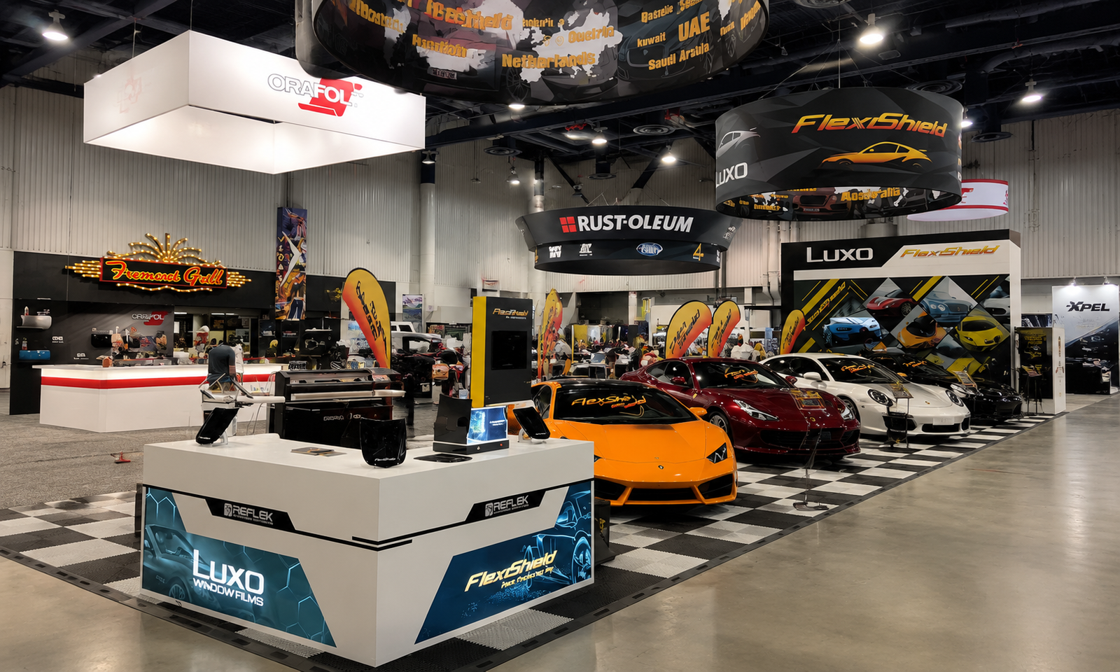 SEMA 2022 20x70 Booth for LUXO in Las Vegas