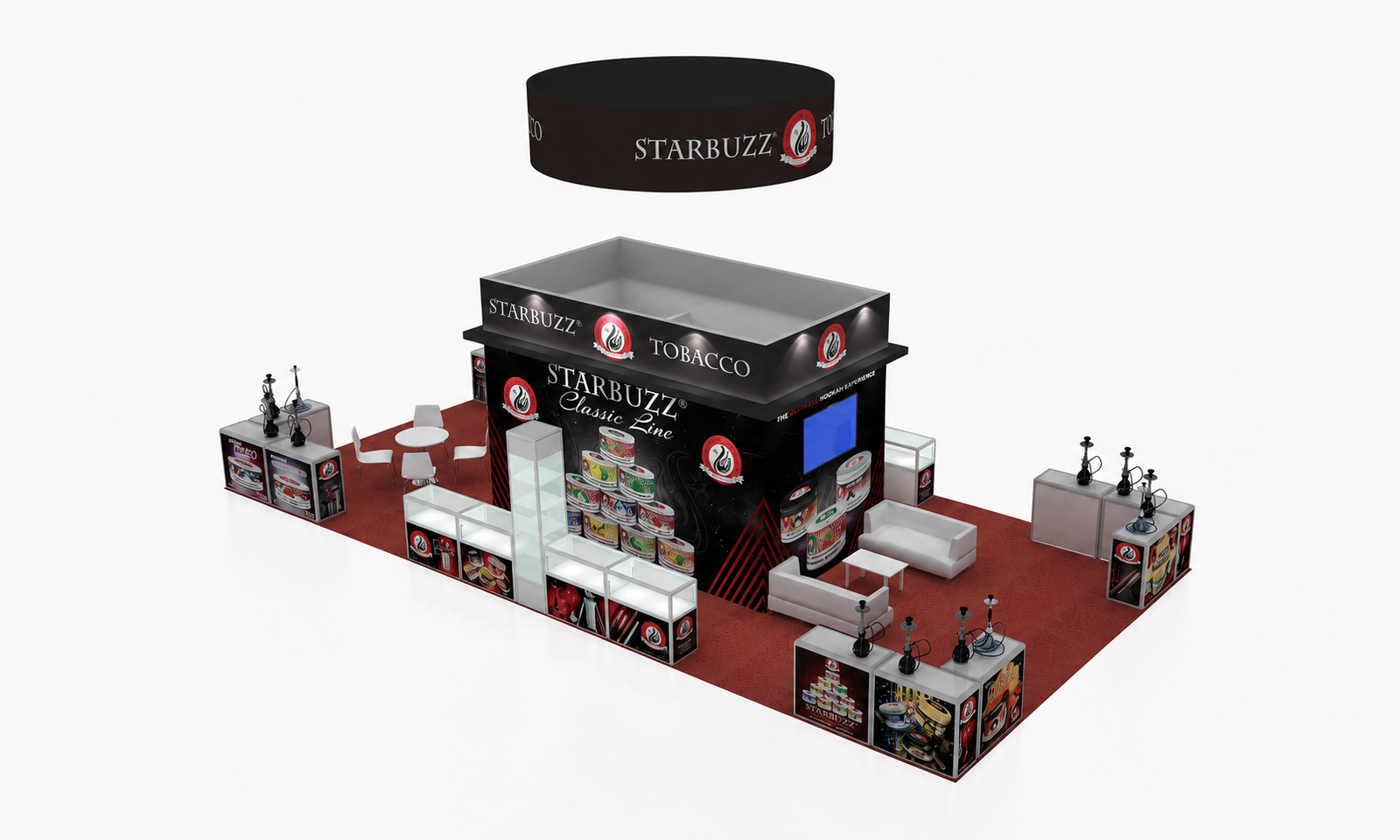 TPE 2024 20x40 Booth for Starbuzz in Las Vegas