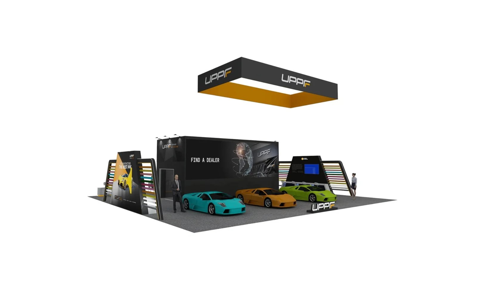 SEMA 2023 50x50 Booth for UPPF in Las Vegas