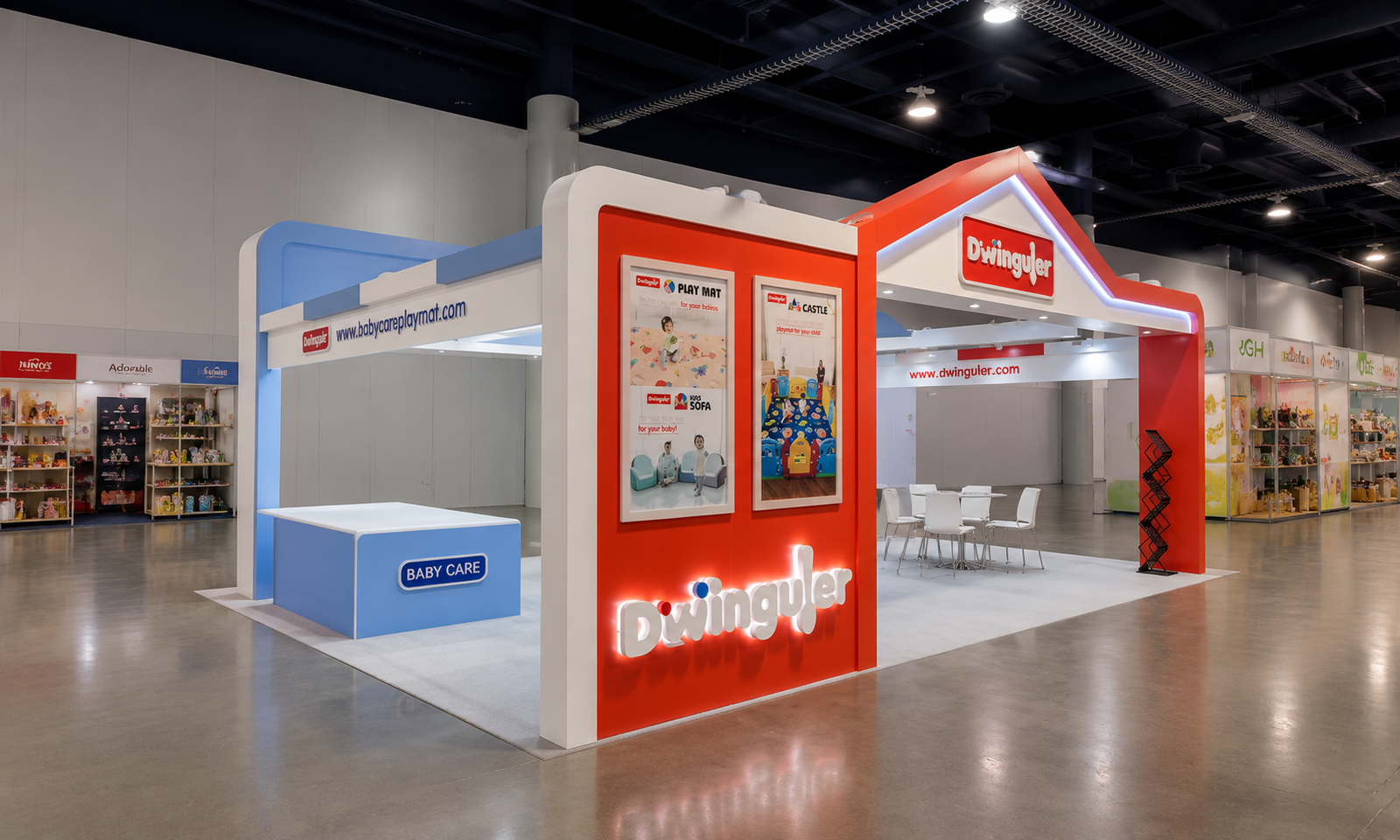ABC Kids Show 2017 20x30 Booth for I&S in Las Vegas