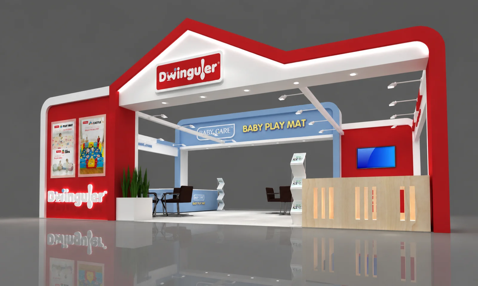 ABC Kids Show 2017 20x30 Booth for I&S in Las Vegas