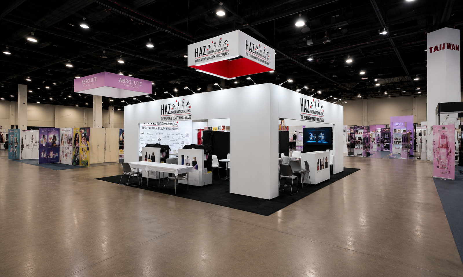 ASD 2024 20x30 Booth for HAZ in Las Vegas