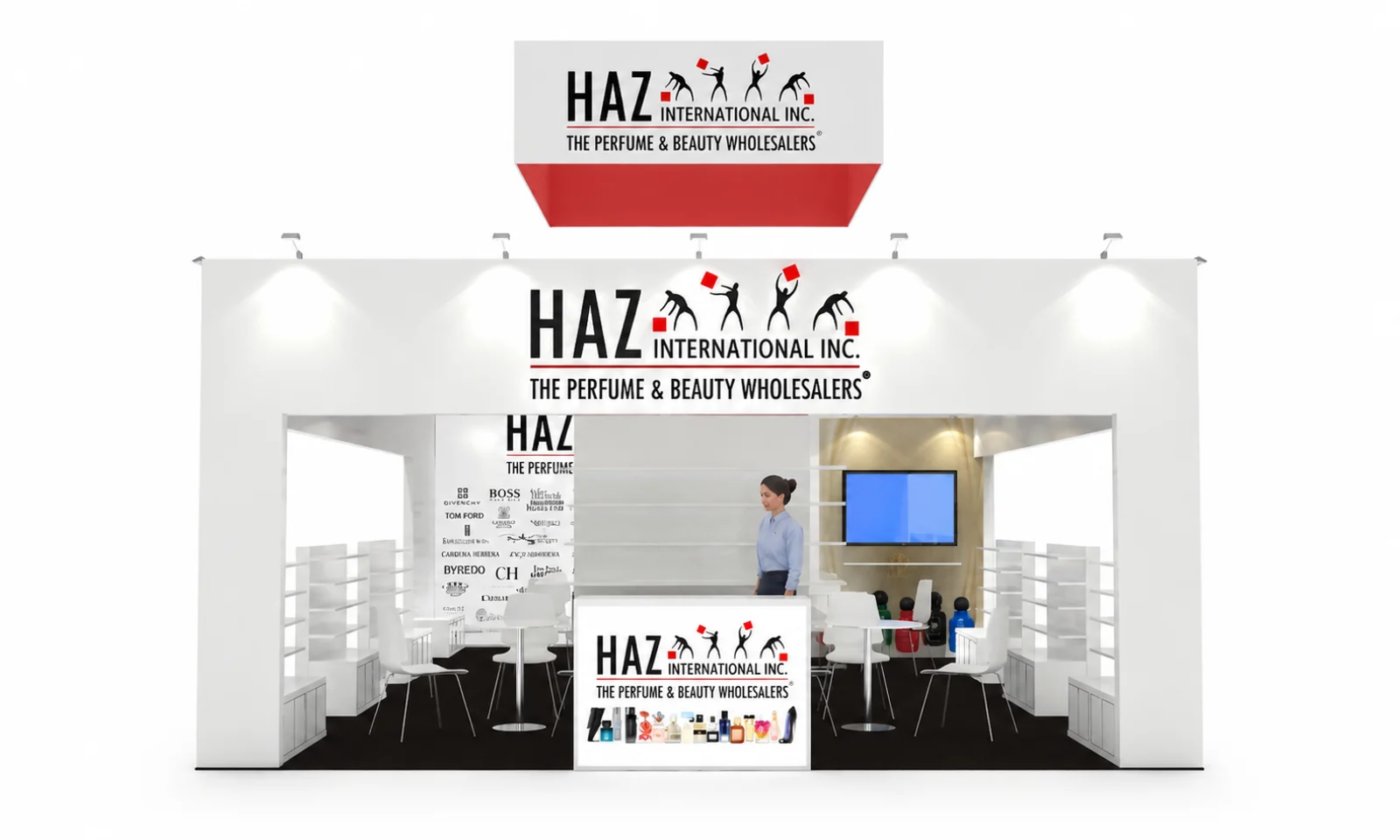 ASD 2024 20x30 Booth for HAZ in Las Vegas